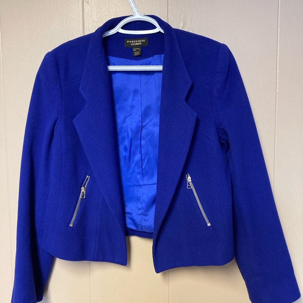 Wool blend Louben blazer